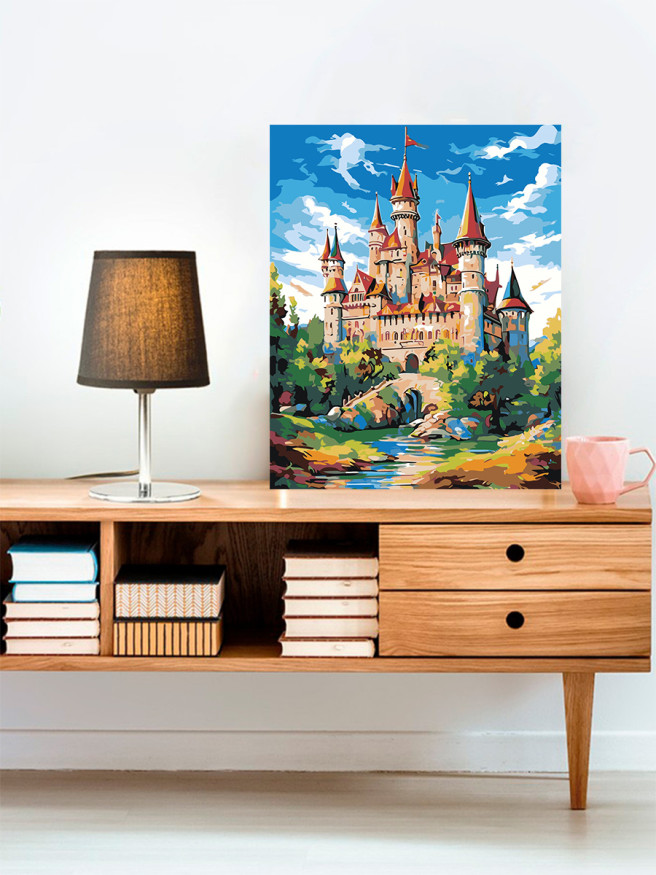 Raqamlar bo&amp;#039;yicha rasm &amp;quot;Ulug&amp;#039;vor qal&amp;#039;a&amp;quot;