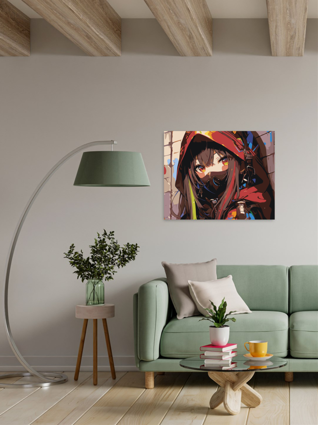 Raqamlar bo&amp;#039;yicha rasm &amp;quot;Chiroyli anime qiz&amp;quot;