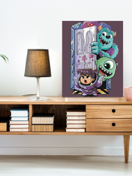 Картина по номерам &amp;quot;Корпорация монстров&amp;quot;