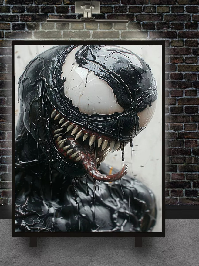 Постер на холсте &amp;quot;Яростный Веном&amp;quot;