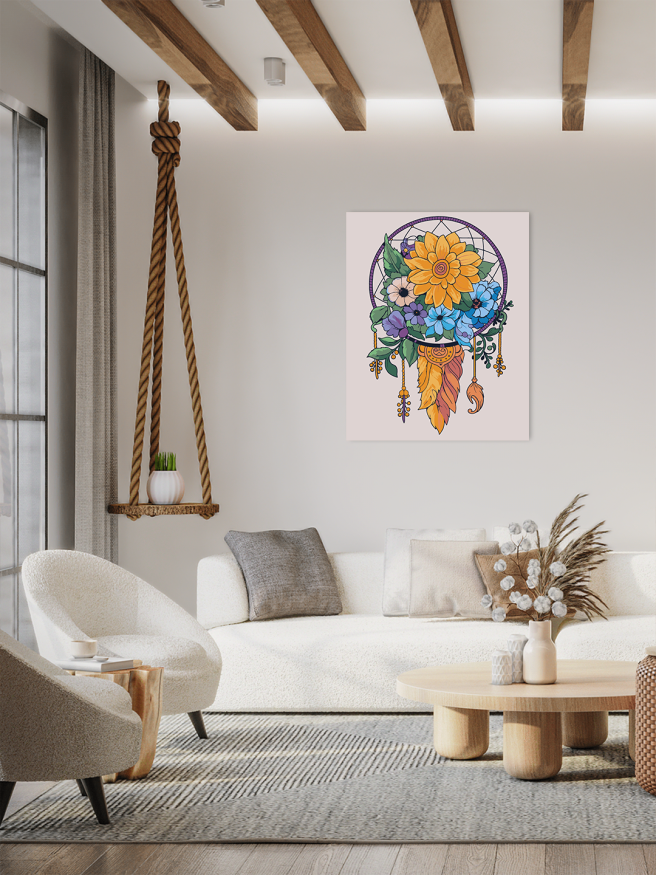 Raqamlar bo‘yicha rasm &amp;quot;Gulli tushlar tutqichi&amp;quot;