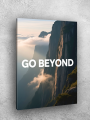 Постер на холсте &amp;quot;GO BEYOND&amp;quot;