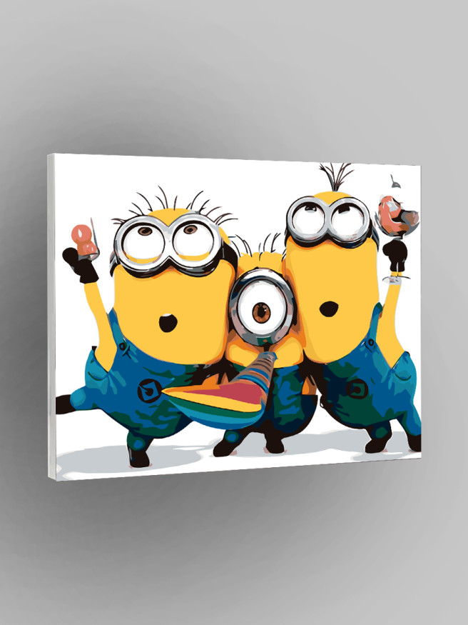 Raqamlar bo&amp;#039;yicha rasm &amp;quot;Minyonlar&amp;quot;