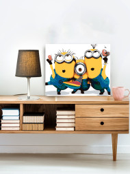 Raqamlar bo'yicha rasm "Minyonlar"