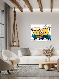 Raqamlar bo'yicha rasm "Minyonlar"