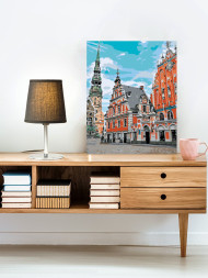 Картина по номерам &amp;quot;Пейзаж города&amp;quot;