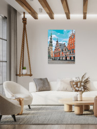 Картина по номерам &amp;quot;Пейзаж города&amp;quot;