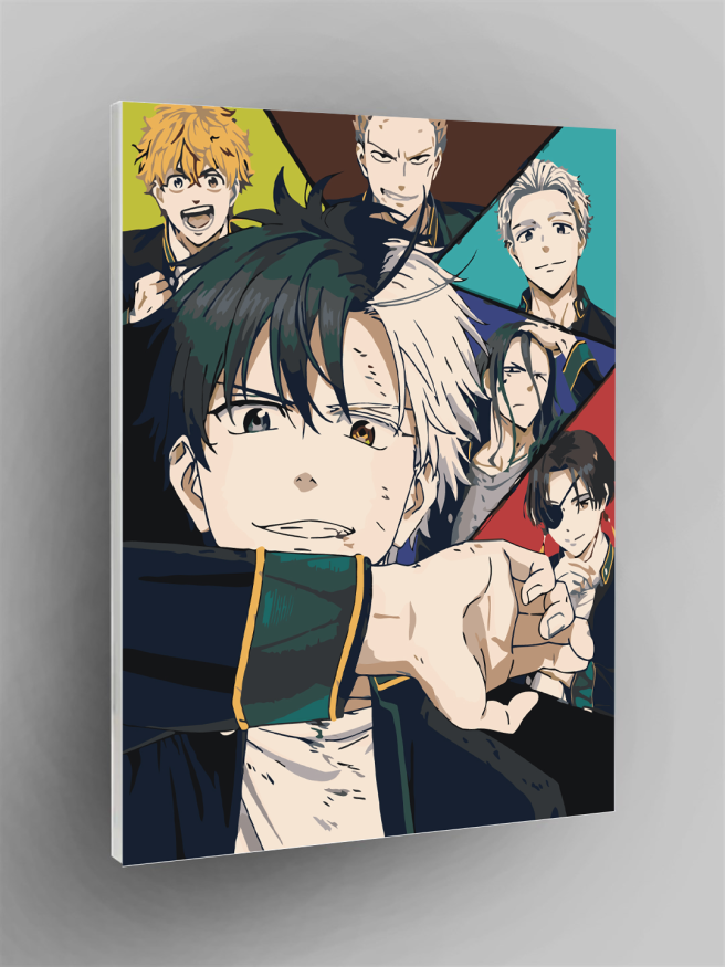 Raqamlar bo&amp;#039;yicha rasm &amp;quot;Vetrolom&amp;quot;