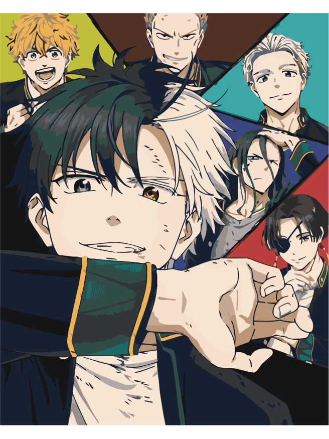 Raqamlar bo&amp;#039;yicha rasm &amp;quot;Vetrolom&amp;quot;