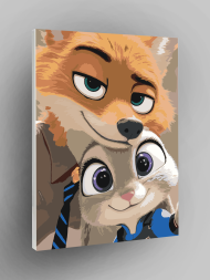 Raqamlar bo'yicha rasm "Zveropolis"