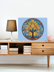 Raqamlar bo‘yicha rasm &quot;Hayot daraxti&quot;