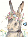 Картина по номерам &amp;quot;Милый зайка&amp;quot;