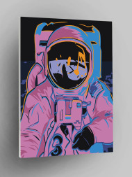 Картина по номерам &amp;quot;Космонавт&amp;quot;