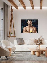 Raqamlar bo&#039;yicha rasm &quot;Nik Jonas&quot;