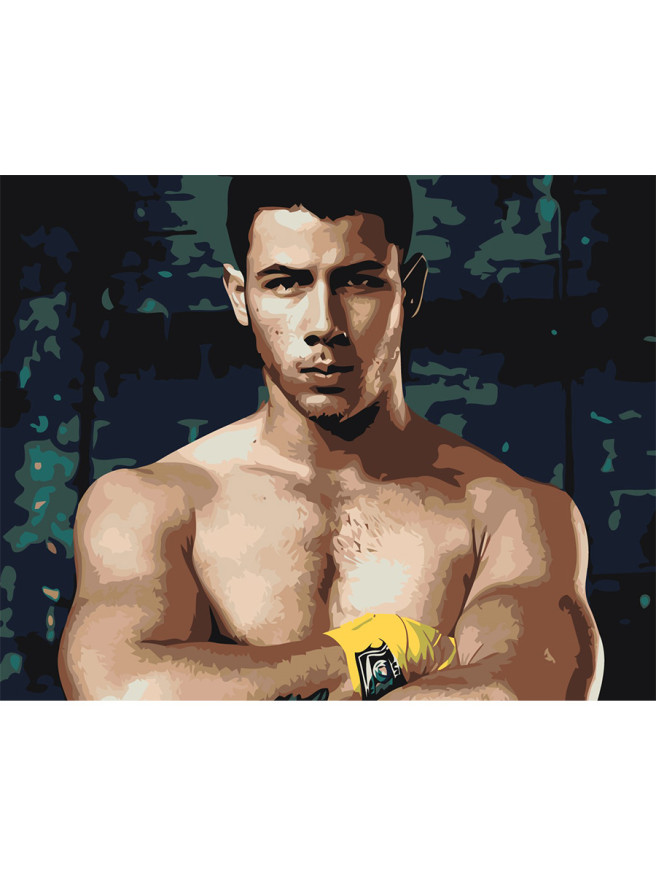 Raqamlar bo&amp;#039;yicha rasm &amp;quot;Nik Jonas&amp;quot;