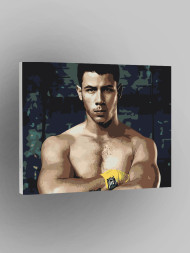 Raqamlar bo&#039;yicha rasm &quot;Nik Jonas&quot;