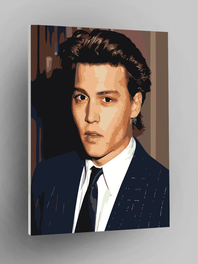 Raqamlar bo&amp;#039;yicha rasm &amp;quot;Jonni Depp&amp;quot;