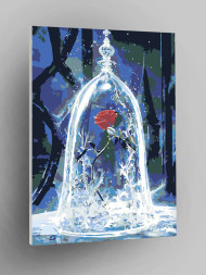 Raqamlar bo&#039;yicha rasm &quot;Rose&quot;