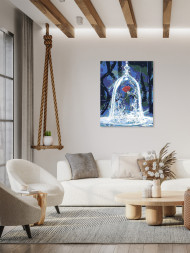 Raqamlar bo&#039;yicha rasm &quot;Rose&quot;