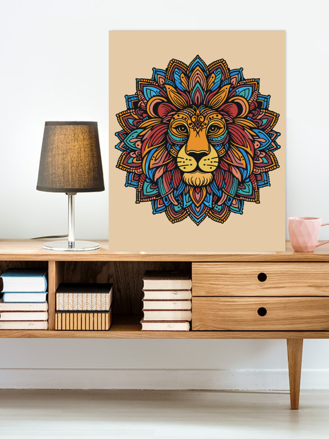 Raqamlar bo‘yicha rasm &amp;quot;Mandala shohi&amp;quot;