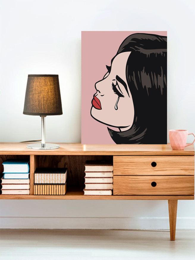 Raqamlar bo&amp;#039;yicha rasm &amp;quot;Qizning ko&amp;#039;z yoshlari&amp;quot;