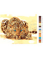 Raqamlar bo&amp;#039;yicha rasm &amp;quot;Leopard&amp;quot;