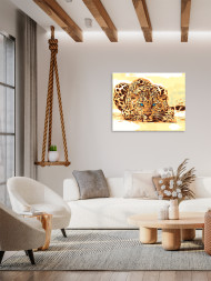 Raqamlar bo&#039;yicha rasm &quot;Leopard&quot;