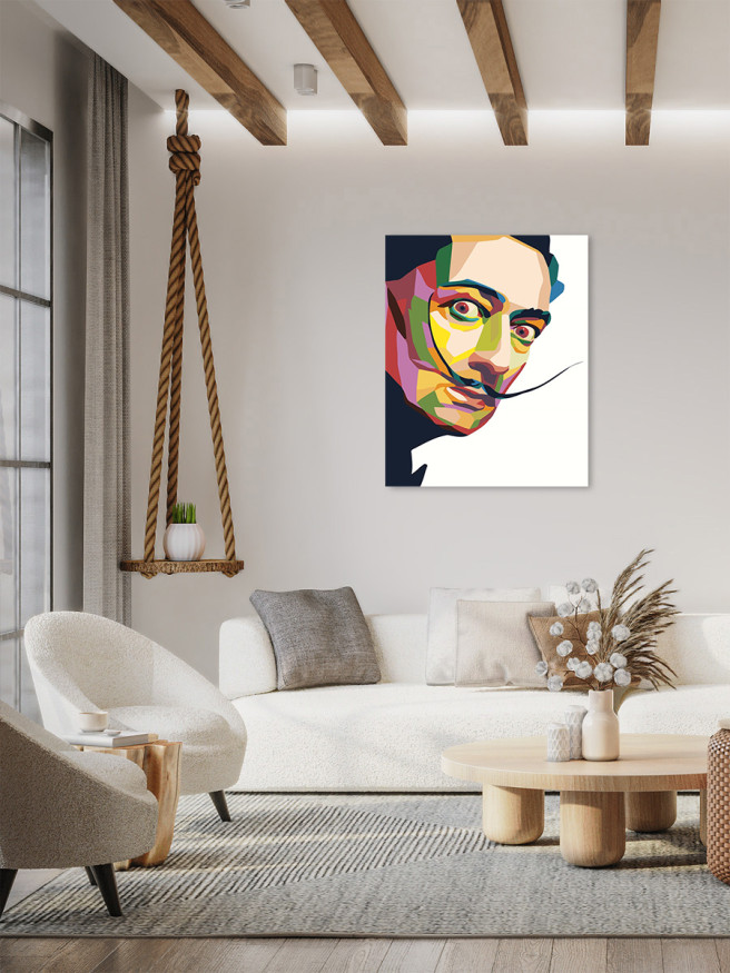 Raqamlar bo&amp;#039;yicha rasm &amp;quot;Salvador Dali portreti&amp;quot;