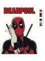 Raqamlar bo&amp;#039;yicha rasm &amp;quot;Deadpool&amp;quot;