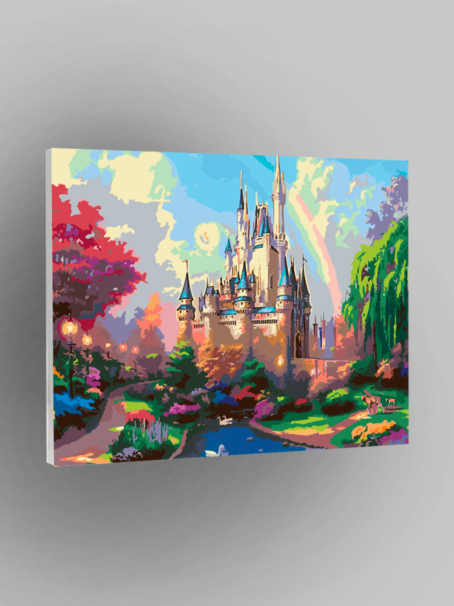 Raqamlar bo&amp;#039;yicha rasm &amp;quot;O&amp;#039;rmondagi qasr&amp;quot;