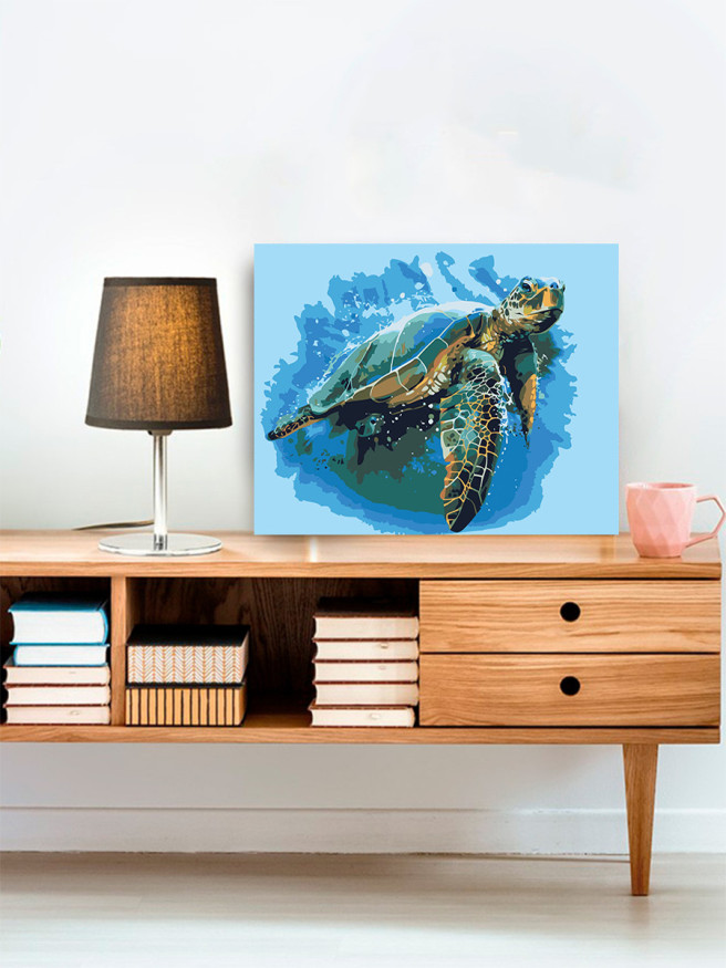 Raqamlar bo&amp;#039;yicha rasm &amp;quot;Toshbaqa&amp;quot;