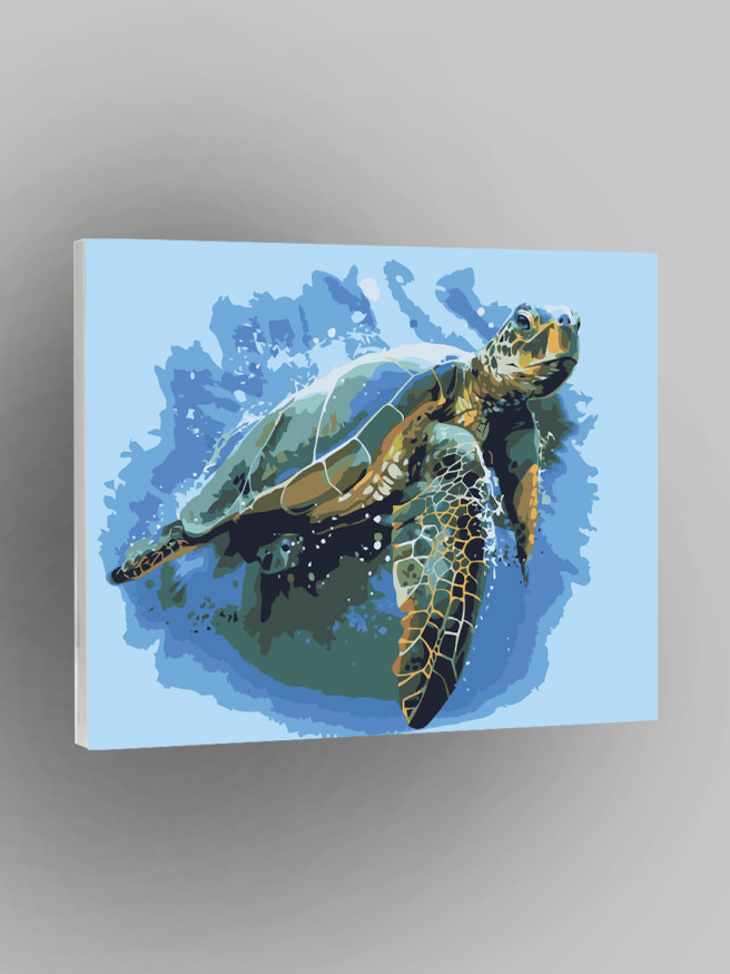 Raqamlar bo&amp;#039;yicha rasm &amp;quot;Toshbaqa&amp;quot;