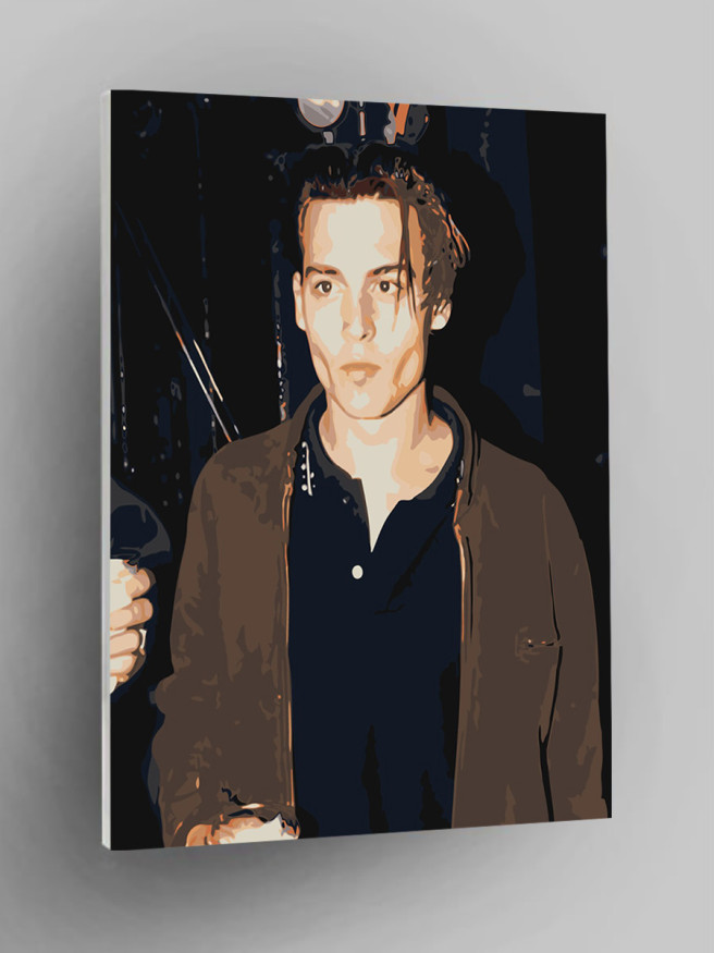 Картина по номерам &amp;quot;Джонни Депп&amp;quot;