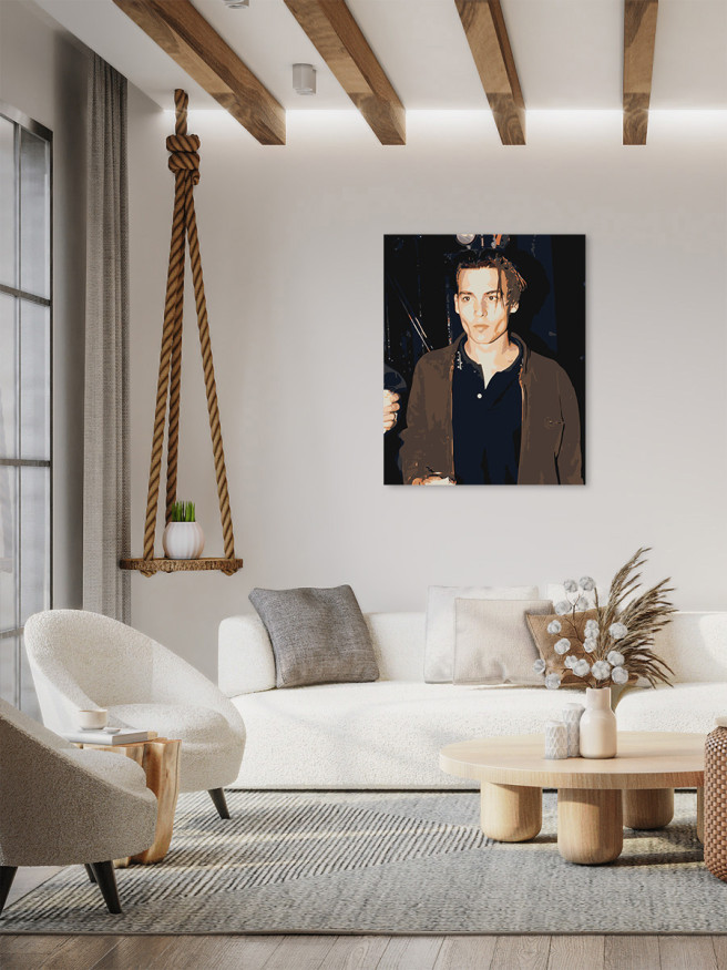 Картина по номерам &amp;quot;Джонни Депп&amp;quot;