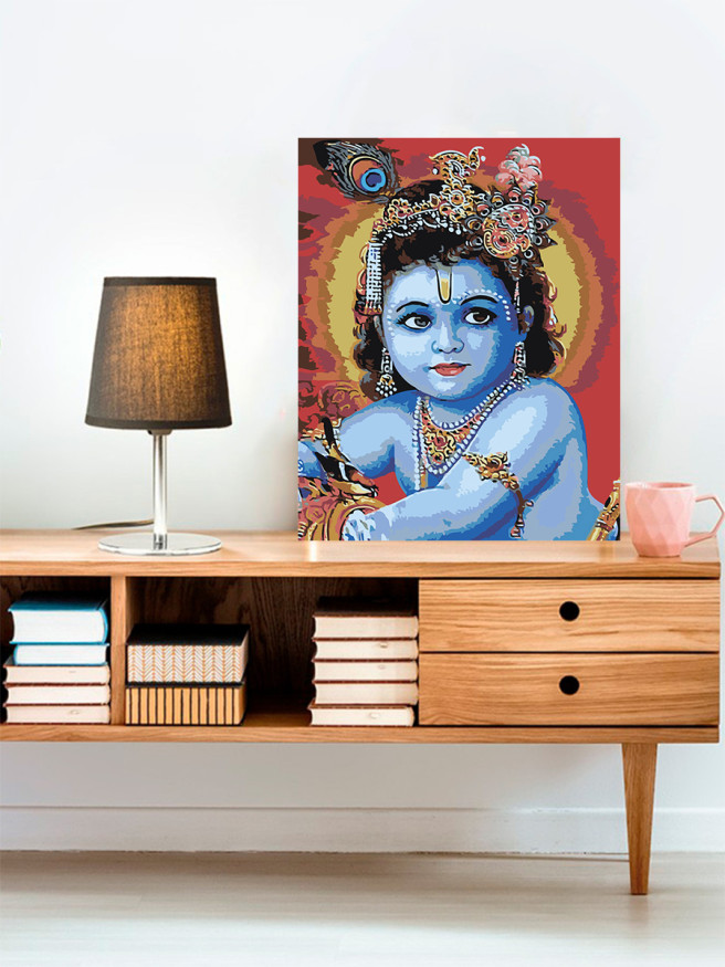 Raqamlar bo&amp;#039;yicha rasm &amp;quot;Krishna&amp;quot;