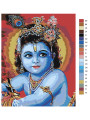 Raqamlar bo&amp;#039;yicha rasm &amp;quot;Krishna&amp;quot;