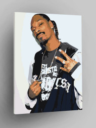 Raqamlar bo&#039;yicha rasm &quot;Snoop Dogg&quot;