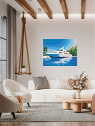 Картина по номерам &amp;quot;Яхта&amp;quot;