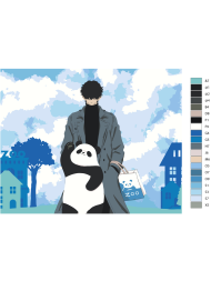 Картина по номерам &amp;quot;Господин Злодей&amp;quot;