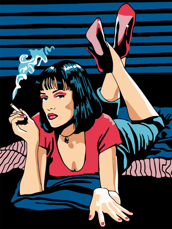 Raqamlar bo&amp;#039;yicha rasm &amp;quot;Mia Uolles&amp;quot;