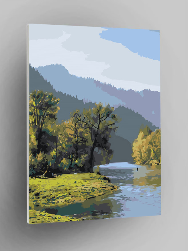 Raqamlar bo&amp;#039;yicha rasm &amp;quot;Tabiat go&amp;#039;zalligi&amp;quot;