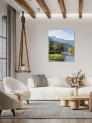 Raqamlar bo&#039;yicha rasm &quot;Tabiat go&#039;zalligi&quot;