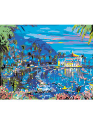 Картина по номерам &amp;quot;Лодки у берега&amp;quot;