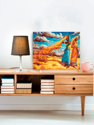 Картина по номерам &amp;quot;Девушки в пустыне&amp;quot;