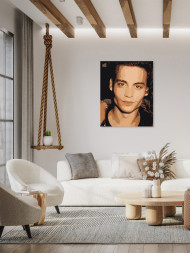 Картина по номерам &amp;quot;Джонни Депп в молодости&amp;quot;