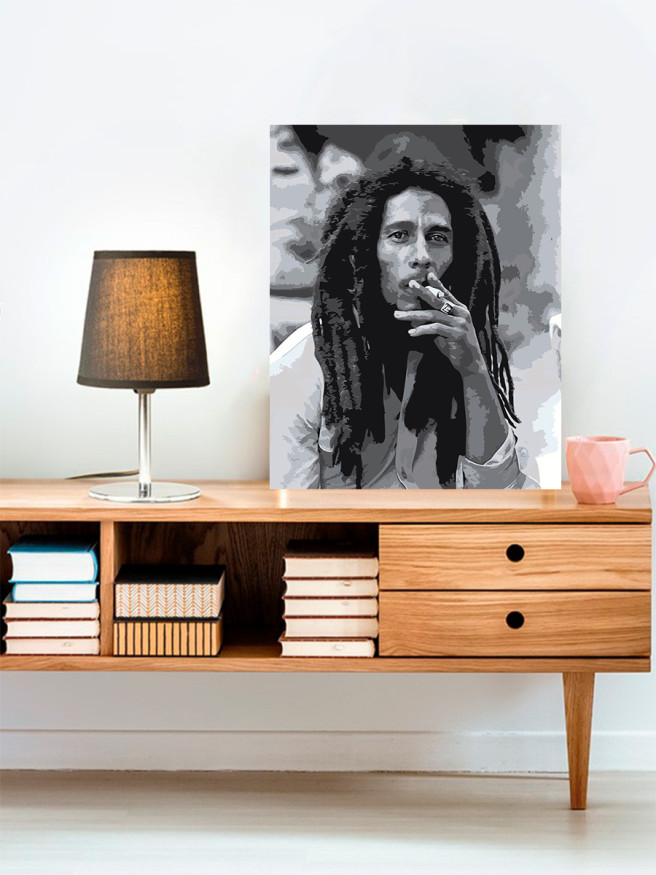 Raqamlar bo&amp;#039;yicha rasm &amp;quot;Bob Marley&amp;quot;