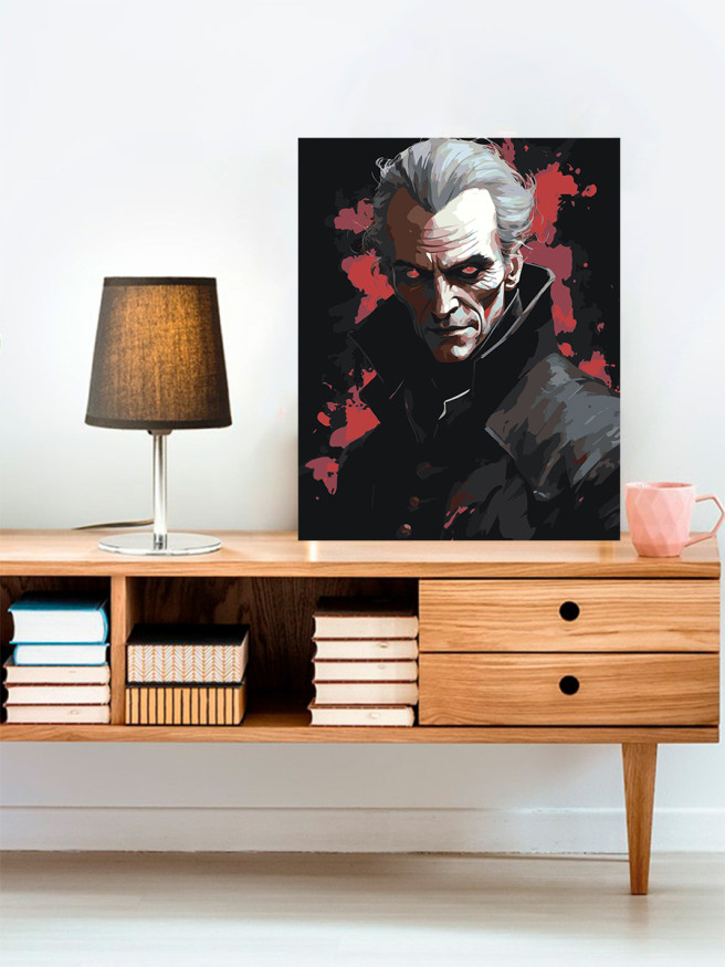 Raqamlar bo&amp;#039;yicha rasm &amp;quot;Vampir&amp;quot;