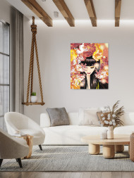 Картина по номерам &amp;quot;Красавица с Востока&amp;quot;