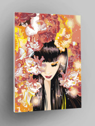 Картина по номерам &amp;quot;Красавица с Востока&amp;quot;