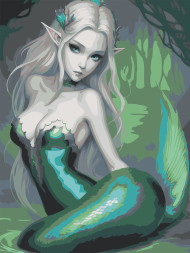 Картина по номерам &amp;quot;Лесная эльфийка&amp;quot;